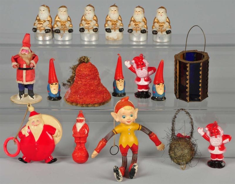 LOT OF ASSORTED CHRISTMAS PIECES.                 