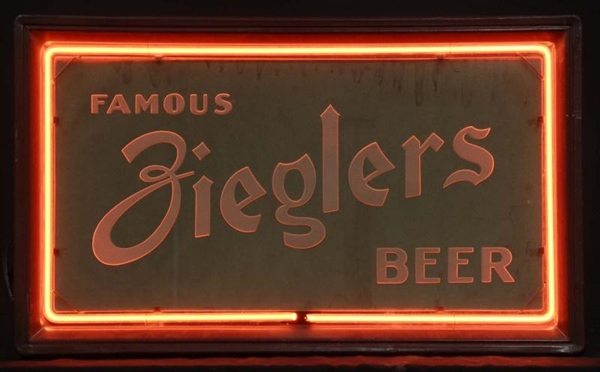 ZIEGLERS CAN NEON SIGN.                          
