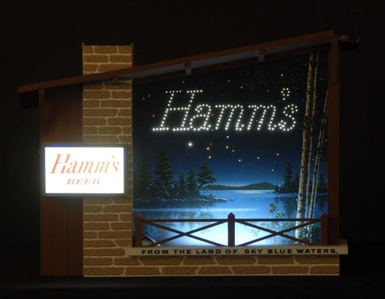 HAMMS STARRY NIGHT NEON SIGN.                    