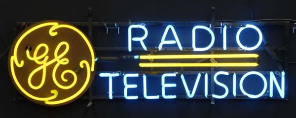 GENERAL ELECTRIC RADIO NEON SIGN.                 