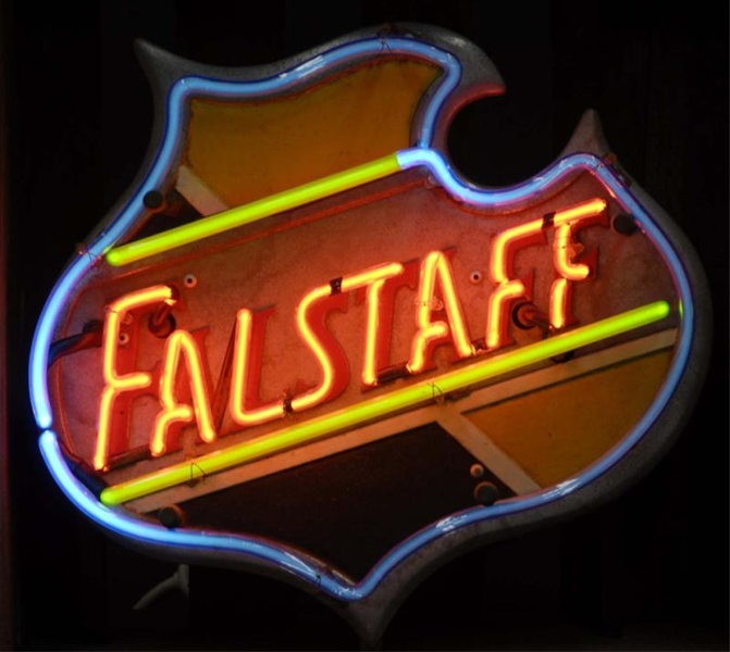FALSTAFF CAST NEON SIGN.                          
