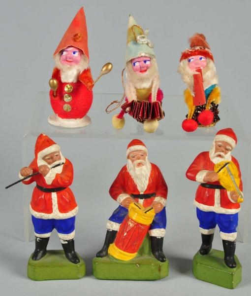 LOT OF 6: CHRISTMAS RELATED ITEMS.                