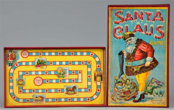 PARKER BROTHERS "THE SANTA CLAUS GAME".           