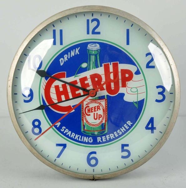 ELECTRIC CHEER UP LIGHT UP CLOCK.                 