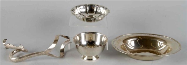 LOT OF 4: STERLING SILVER PIECES.                 