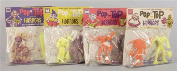 COMPLETE SET OF POP-TOP HORRORS.                  