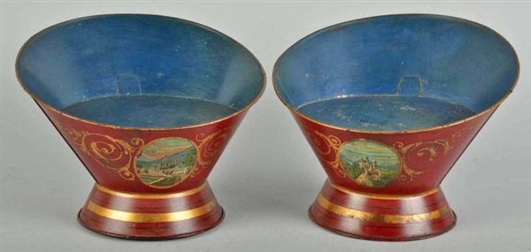 LOT OF 2: EARLY SPICE TINS.                       