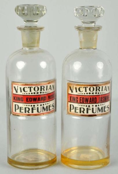 LOT OF 2: EARLY PERFUME BOTTLES.                  