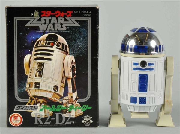 STAR WARS R2-D2 FIGURE IN ORIGINAL BOX.           