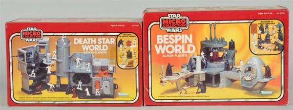 LOT OF 2: STAR WARS MICRO COLLECTION PLAYSETS.    