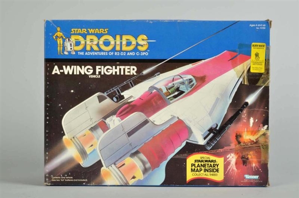 STAR WARS DROIDS A-WING FIGHTER IN ORIGINAL BOX.  