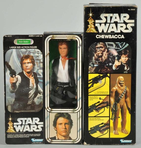 LOT OF 2: STAR WARS 12-INCH FIGURES.              