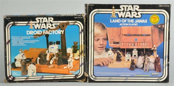 LOT OF 2: STAR WARS PLAYSETS.                     
