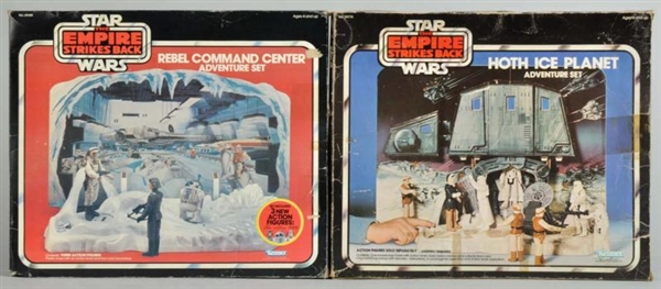 LOT OF 2: STAR WARS PLAYSETS.                     
