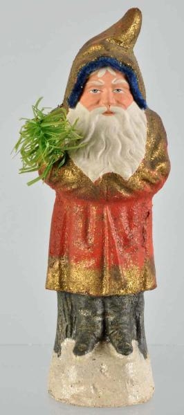 GERMAN BELSNICKEL IN RED ROBE AND GOLD HIGHLIGHTS 