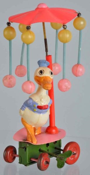 CELLULOID DISNEY DONALD DUCK WHIRLIGIG TOY.       