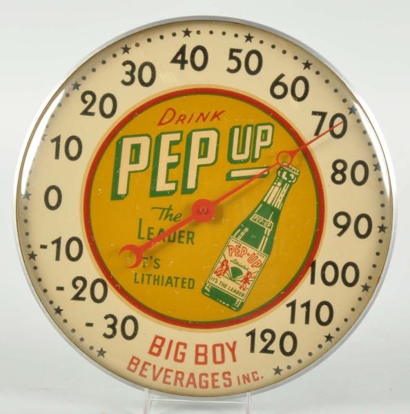 PEP-UP PAM-STYLE DIAL THERMOMETER.                