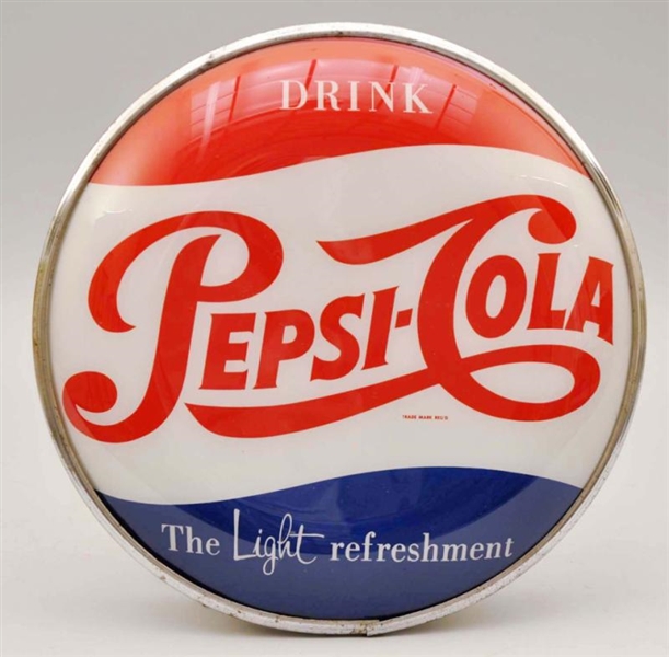PEPSI-COLA LIGHTED SIGN.                          