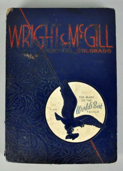 WRIGHT & MCGILL SALESMAN SAMPLE FISHING HOOK BOOK 