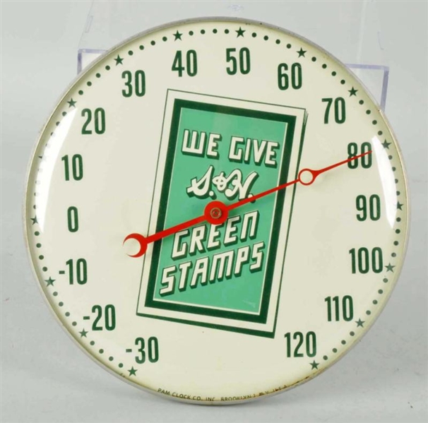 S&H GREEN STAMPS PAM THERMOMETER.                 