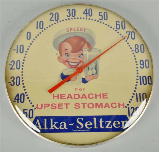 ALKA-SELTZER PAM STYLE THERMOMETER.               