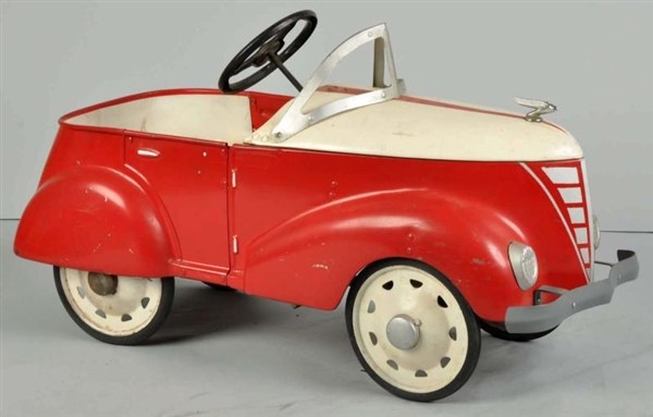 PRESSED STEEL DENDRON 1947 FORD PEDAL CAR.        