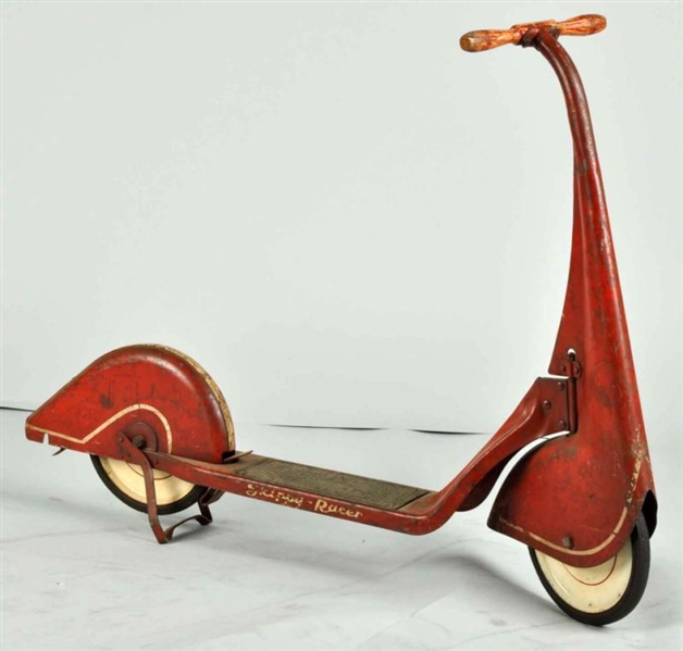 STEELCRAFT SKIPPY RACER SCOOTER PEDAL TOY.        