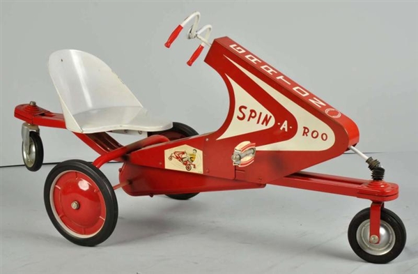 PRESSED STEEL GARTON SPIN-A-ROO RIDE-ON TOY.      