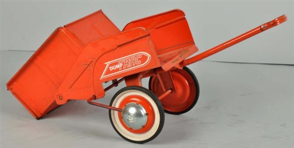 PRESSED STEEL MURRAY DUMP TRAC PEDAL TOY.         