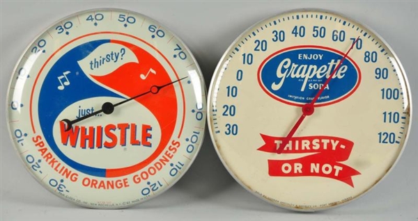 WHISTLE & GRAPETTE PAM THERMOMETERS.              