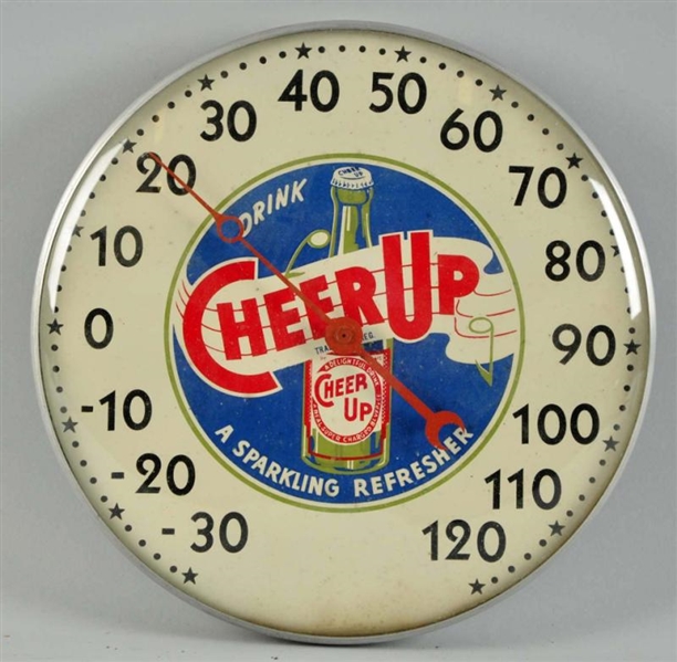 CHEER UP PAM-STYLE DIAL THERMOMETER.              