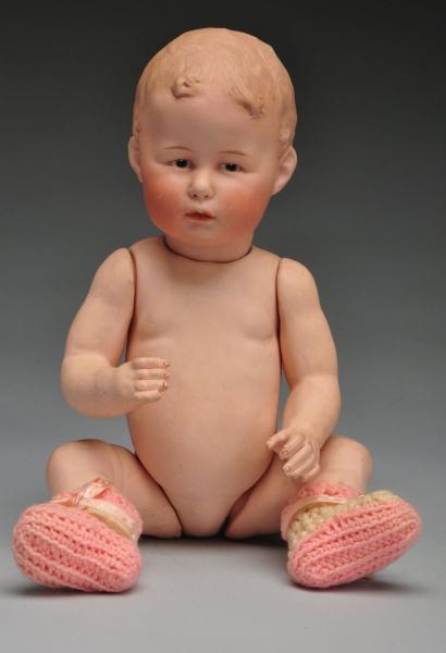 RARE HEUBACH POUTY CHARACTER BABY DOLL.           