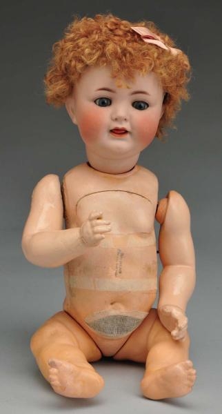 MECHANICAL K & R 126 CHARACTER BABY DOLL.         