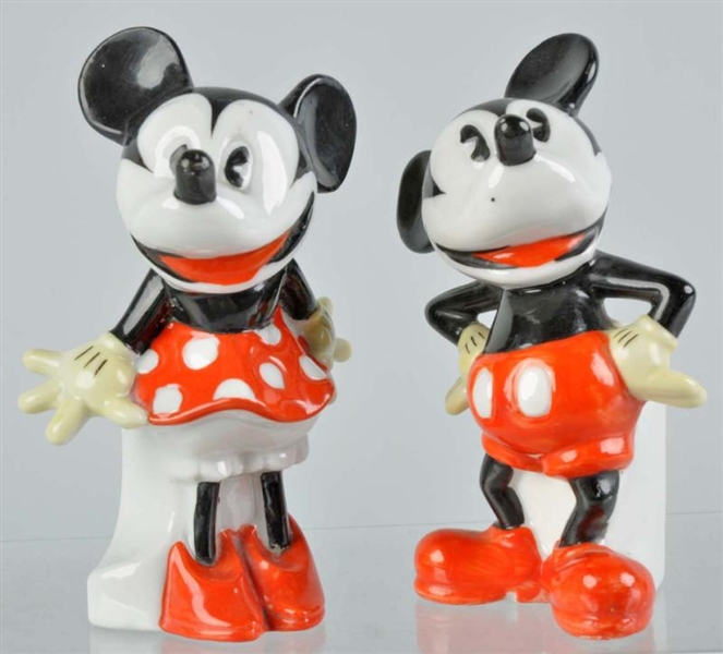 DISNEY MICKEY & MINNIE MOUSE TOOTHPICK HOLDERS.   