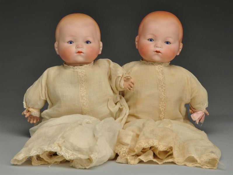 LOT OF 2: A.M. BABY DOLLS.                        