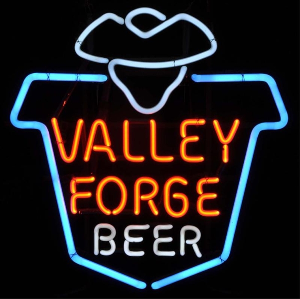 VALLEY FORGE HEAD NEON SIGN.                      