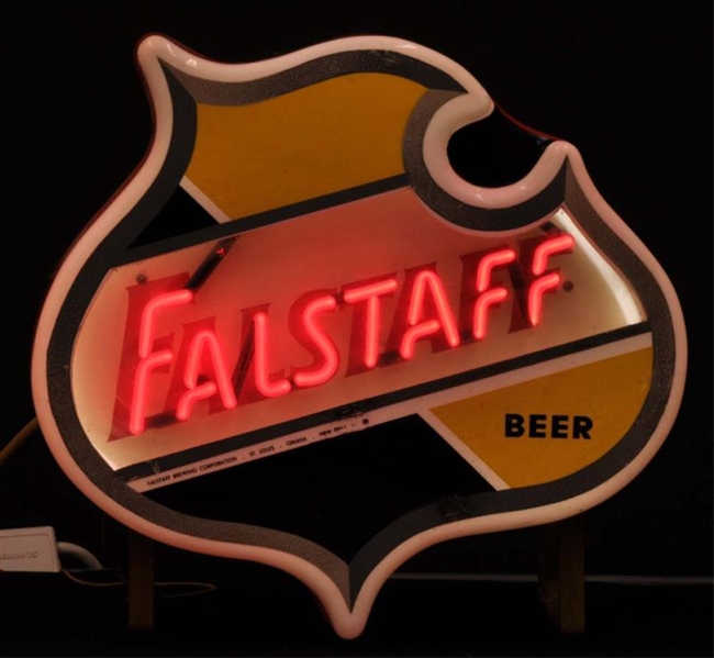FALSTAFF BEER NEON SIGN.                          