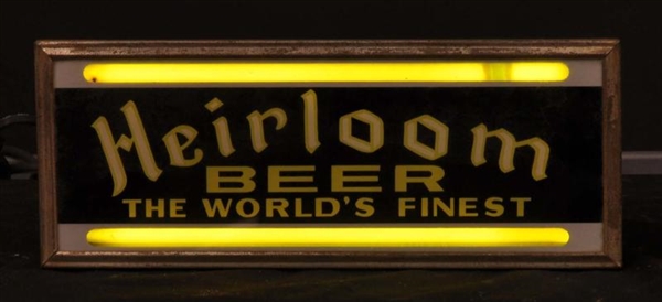 HEIRLOOM CAN NEON SIGN.                           