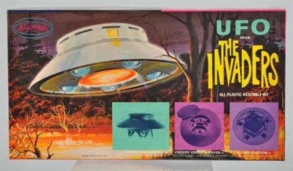 AURORA INVADERS UFO MODEL KIT.                    