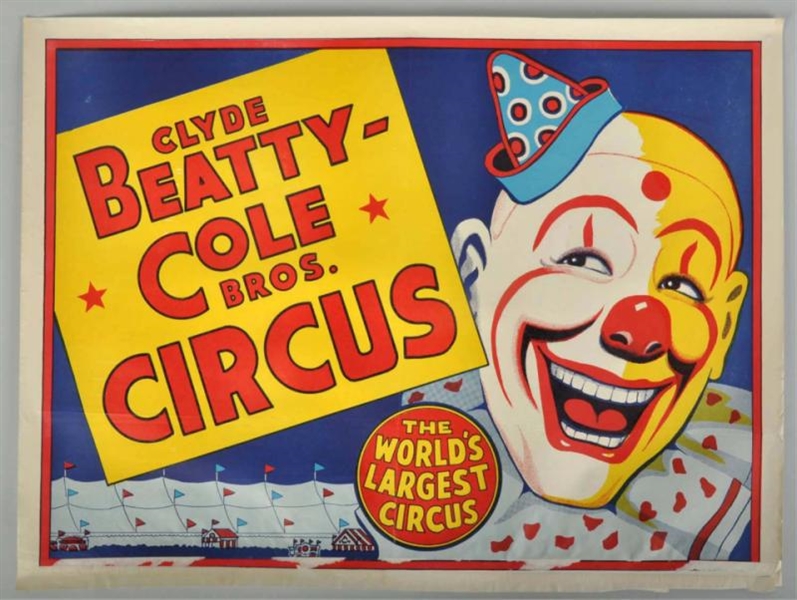 LOT OF 3: PAPER CIRCUS POSTERS.                   