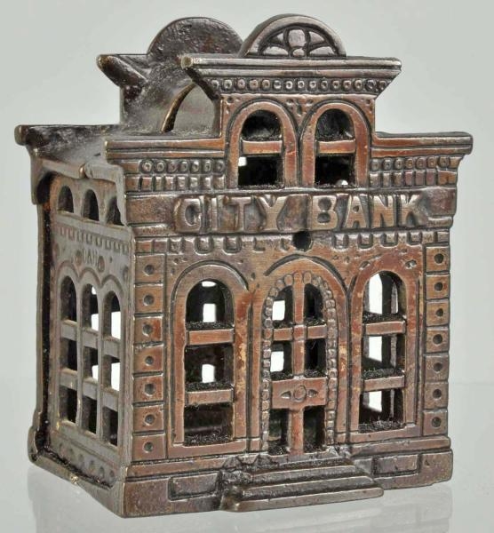 CAST IRON CITY BANK STILL BANK.                   