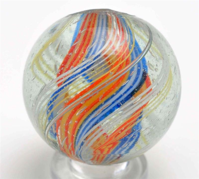 DIVIDED CORE SWIRL MARBLE.                        