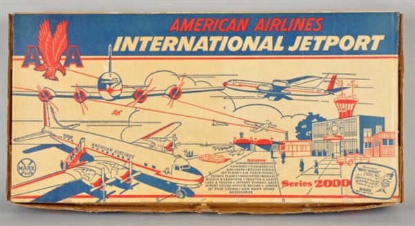 MARX AMERICAN AIRLINES PLAY SET.                  
