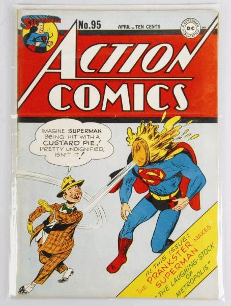 1946 ACTION COMICS COMIC BOOK NO. 95.             