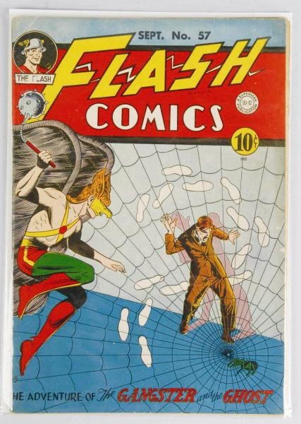 1944 FLASH COMICS COMIC BOOK NO. 57.              