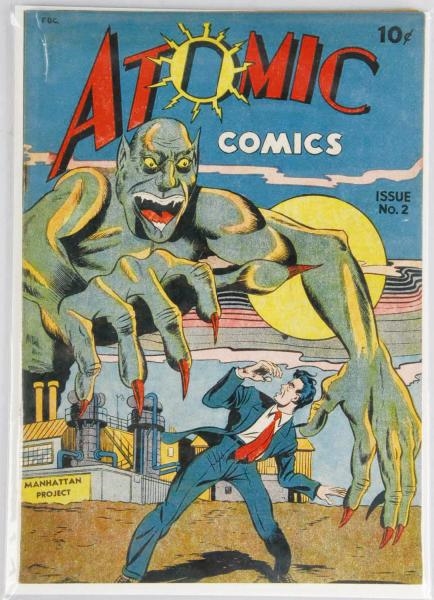 1946 ATOMIC COMICS COMIC BOOK NO. 2.              