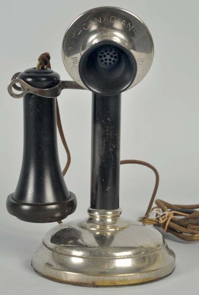 CANADIAN INDEPENDENT CANDLESTICK TELEPHONE.       