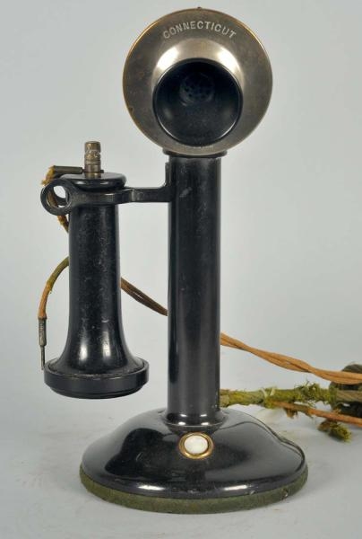 CONNECTICUT MANUAL CANDLESTICK TELEPHONE.         
