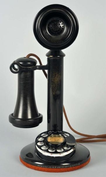 WESTERN ELECTRIC 50C DIAL CANDLESTICK TELEPHONE.  