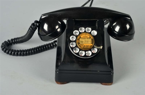 WESTERN ELECTRIC 302 CRADLE TELEPHONE WITH VENTS. 